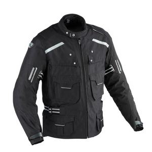 Fait sur mesure Cordura Textile imperméable au vent quatre saisons Touring moto aventure veste d'équitation CE blindé appliqué - Product Image 1
