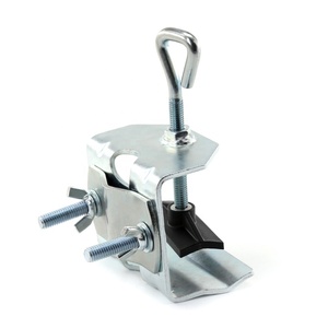 Support de parasol de terrasse en acier galvanisé pour extérieur, avec pince de fixation - Product Image 1