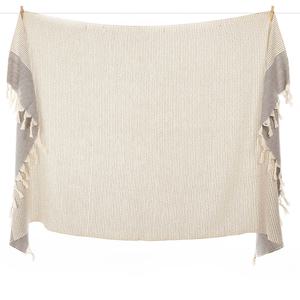 Satranc Handloomed Pestemal turco arena libre personalizado Toalla de playa con logotipo personalizado impresión absorbente toallas de baño 100% algodón - Product Image 4