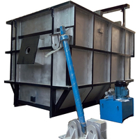 12 Tonnen pro Tag Aluminiumlegierungsanlage zur Herstellung von ADC 12 Barren, Skelner-Ofen, Barren-Gießanlage, Förderband und Schadstoffkontrolle