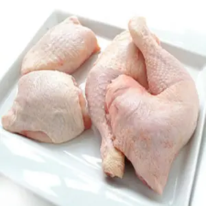 Jambes/cuisses de poulet brésiliennes, gelées, qualité supérieure, pour vente