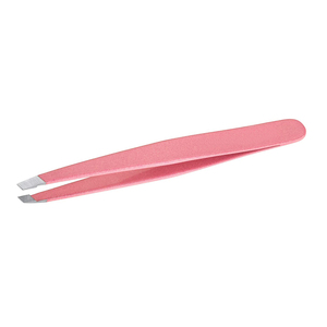 Shiny Black Color Eyebrow Tweezers Stainless Steel Eyebrow Tweezers Latest Slant Tweezers for Eyebrow Shaping Sustainable - Product Image 4