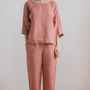 Women cotton pajamas night <b>lounge</b> wear long sleeve and nigh sleeping pajamas for girls pajamas suit - Product Image 1