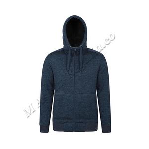 Sudadera con Capucha de Alta Visibilidad para Hombre, de Buena Calidad, de Poliéster/Algodón, con Cierre, de Secado Rápido, Cómoda, Económica, de Forro Polar, con Patrón Liso - Product Image 1