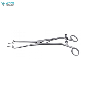 Kogan-espécula Endocervical con graduaciones y tornillo de fijación, acero inoxidable, 24,5 cm - Product Image 2