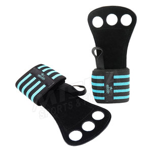 Empuñaduras de mano de cuero para gimnasia, de la mejor calidad, para levantamiento de pesas - Product Image 5