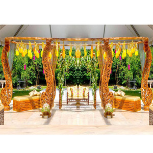 Vente en gros de pivoines pour mariage, manchettes, en fibre de verre, pour le jardin, en plein air, magnifique, indien, paon - Product Image 1