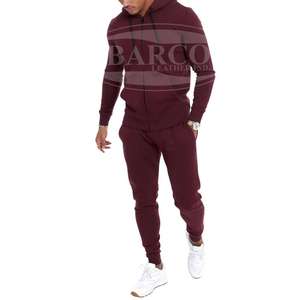 Chándal de lana de algodón personalizado de alta calidad para hombre, ropa deportiva para gimnasio con logotipo impreso y etiqueta para el cuello - Product Image 5