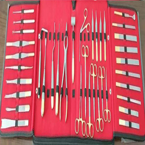 ชุดเครื่องมือผ่าตัดหู คอ จมูก ทำจากเหล็กกล้าไร้สนิม - ชุดเครื่องมือผ่าตัดพื้นฐาน ได้รับการรับรองมาตรฐาน CE ระดับ Class I - Product Image 1