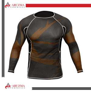 เสื้อรัดรูปนีโอพรีนสำหรับผู้ชายเสื้อตัดเย็บดีไซน์ส่วนตัวได้อย่างสมบูรณ์แบบ - Product Image 5