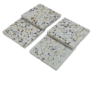 Posavasos de té de resina de forma cuadrada, alta calidad, para uso doméstico, Hotel, restaurante - Product Image 1