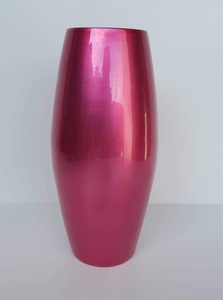 Vase en bambou naturel à laque, modèle massif 99, données en or - Product Image 4