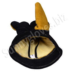 Gants de travail chinois pour hommes, en cuir, sécurisée et avec les mains, pour le pompier - Product Image 2