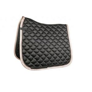 แผ่นอานกระโดดแบบอังกฤษผ้าซาตินโพลีเอสเตอร์พร้อมท่อไนล่อนและไส้โฟมดีไซน์แบบบุสองชั้น - Product Image 1