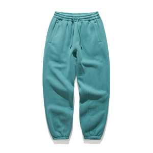 low price new style cotton Polyester Solid Color Trousers Wholesale Men Sweatpants - Product Image 2