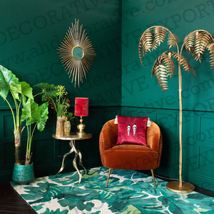 Espejo de pared Sunburst para sala de estar, alta calidad, precios más bajos, espejo de pared de Metal para dormitorio, espejo de Navidad contemporáneo - Product Image 2