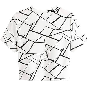 Camiseta de secado rápido para mujer, ropa de Yoga recortada para Fitness, ropa deportiva para correr, ropa de entrenamiento de manga corta para mujer - Product Image 1