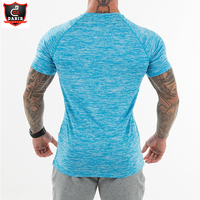 Vêtements de sport perlés OEM en gros, T-shirts Dry-Fit pour le fitness, vêtements de musculation pour hommes, chemises de gym personnalisées pour l'été