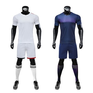 Conjunto de Uniforme de Fútbol Americano Unisex Personalizado, Camisetas de Manga Corta de Algodón Transpirable, Agrega tu Logotipo, Kits de Entrenamiento - Product Image 1