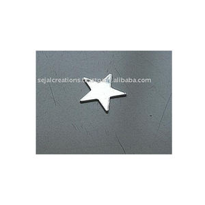 Haute qualité 17mm étoile Logo étiquettes résultats de bijoux en argent Sterling avec 4mm charme Style prix de gros - Product Image 1