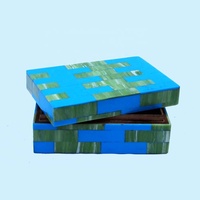 Petits boîtiers décoratifs en bois de Collection d'argent, caisse de collecte d'argent, boîte cadeau faite à la main pour enfants, petites boîtes artisanales en bois