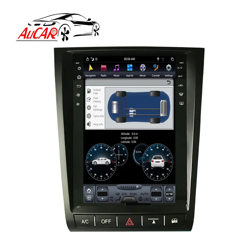 AuCar 11.8 "Android 9 lettore multimediale per auto unità principale di navigazione GPS autoradio Video Stereo Android per Lexus GS GS300 2006-2012
