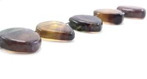 Piedras preciosas de fluorita Natural de primera calidad, cuentas de Briolette con forma de Briolette, joyería hecha a mano, 6 piezas - Product Image 2