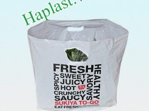 Bolsa de PVC Blanca Haplast, Modelo 20012, Tipo Camiseta, Extruida - Product Image 2