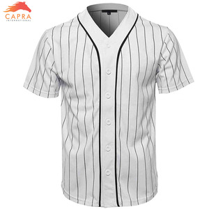 Uniforme de béisbol de alta calidad, ropa de béisbol transpirable Anti-UV con logotipo del equipo de sublimación - Product Image 5