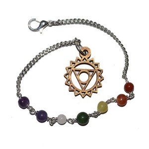 Chaîne de perles, idéale pour les chakras, livraison gratuite - Product Image 1