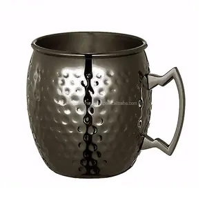 深色锡合金电镀金属不锈钢莫斯科骡子马克杯锤铜杯仿古成品壶金属