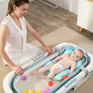 Bañera de bebé profunda de nuevo diseño Bañera plegable de preservación de calor durante mucho tiempo - Product Image 6
