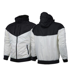 Men's Spring Hooded Jacket Fashion Solid Color Slim Jacket Men - Product Image 1