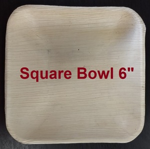 Feuille de palmier Areca écologique bols jetables biodégradables plateaux complexes motif de plantes gravées ensemble d'assiettes à vaisselle fêtes - Product Image 6