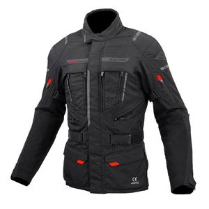 Veste de tourisme imperméable pour hommes, longueur 3/4, veste réfléchissante pour les bouches d'aération, protecteurs approuvés CE pour l'équitation en toute saison - Product Image 2