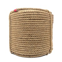 Corde torsadée en chanvre et jute de haute qualité, personnalisable, 5-60 mm, structure 3 brins, approvisionnement direct en gros de l'usine du Bangladesh