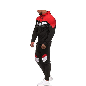 Chándal de algodón y poliéster de alta calidad para hombre con bolsillo en la chaqueta, traje para hombre, ropa de entrenamiento, todos los tamaños, personalizado de fábrica - Product Image 6