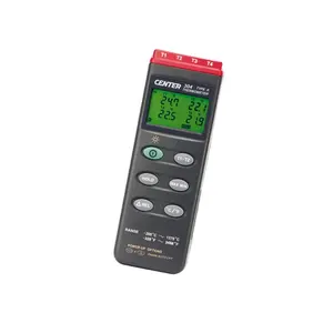 Digital multi channels Thermometer with high low temperature and 4 channels