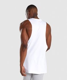 Débardeurs athlétiques pour hommes, chemises d'entraînement et de gymnastique respirantes, tricotées, taille plus, coupe musculaire, hauts sans manches, vêtements de sport d'exercice - Product Image 3
