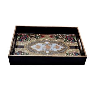 Diseño exclusivo Bandeja DE SERVICIO DE MADERA hecha a mano Banquete DE BODA Decoración de mesa Catering Uso de servicio Sirviendo delicioso - Product Image 1