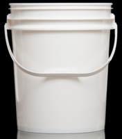 Seau rond général en plastique de 18 à 19 litres, bidon en plastique de 0430, peinture TW rectangulaire de 52 litres, bac en plastique empilable noir PRO-DESIGN