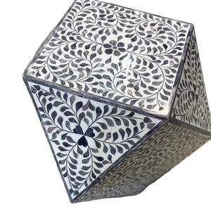 โต๊ะกาแฟทำจากกระดูกและเรซินอินเดียทรงอูฐแบบฝังเพชรโต๊ะกลางเฟอร์นิเจอร์บ้าน - Product Image 1