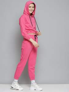 ชุดเสื้อสเวตเตอร์แฟชั่นมีฮู้ดของผู้หญิงชุดวอร์ม2ชิ้นสำหรับออกกำลังกายฟิตเนสยิมขายส่ง - Product Image 2