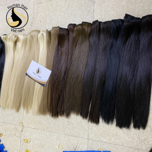 Fábrica de pelo de Color paquete 100g de la trama del pelo extensiones de cabello humano Remy Super DOBLE TEJIDO 12A - Product Image 6