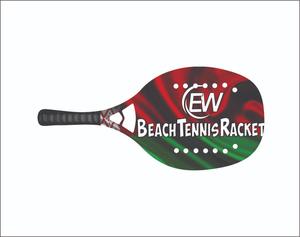 ไม้เทนนิสชายหาดแบบสั่งทำพิเศษ หน้าไม้ 20 มม. น้ำหนัก 320-340 กรัม ความยาว 50 ซม. ด้ามจับคาร์บอนไฟเบอร์ ตาข่ายคาร์บอนไฟเบอร์ผสมใยแก้ว - Product Image 5