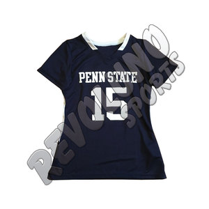 Femmes Racerback Uniforme de crosse de haute qualité Ensemble vierge pour femmes Design Vente en gros Nouvelle arrivée Sublimation Lacrosse Jersey Durable - Product Image 2