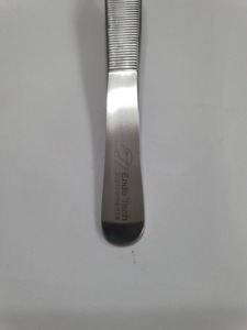 Fórceps de tejido Littlewood, fórceps de instrumentos quirúrgicos hechos de punta de acero inoxidable de calidad alemana de 12 cm - Product Image 2