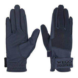 Guantes de cuero sintético y tela para montar a caballo, ventilación, la mejor calidad - Product Image 1