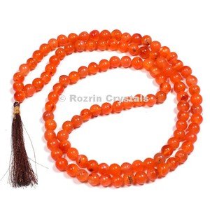 Tienda para cornalina roja Japa Mala | Obtener cornalina roja Japa Mala | Cornalina roja Japa Mala en línea - Product Image 1