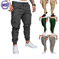 Pantalones Deportivos Casuales de Lona para Hombre, Transpirables, de Secado Rápido, con Bolsillos con Cremallera, Talla Grande, para Correr